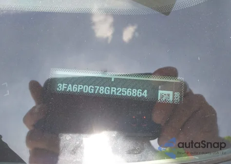 2016 Ford Fusion S из США, поврежденный, VIN 3FA6P0G78GR256864